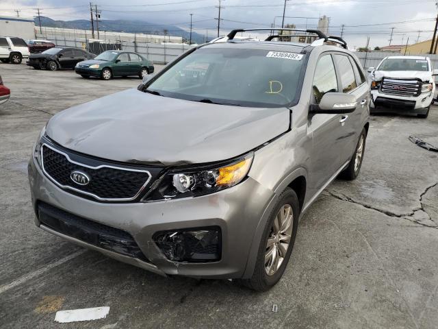 Photo 1 from auction – 2012 KIA SORENTO SX with VIN 5XYKW4A28CG245237