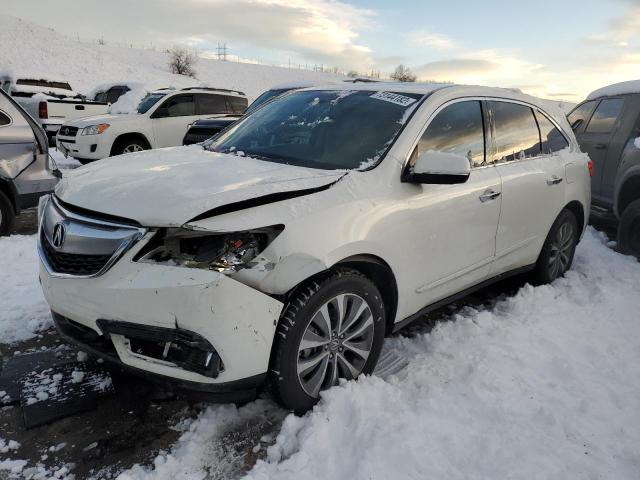 ACURA MDX TECHNO 2014 with VIN 5FRYD4H47EB035843 - Photo from auction