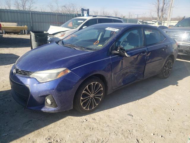 TOYOTA COROLLA L 2015 with VIN 2T1BURHE7FC395536 - Photo from auction
