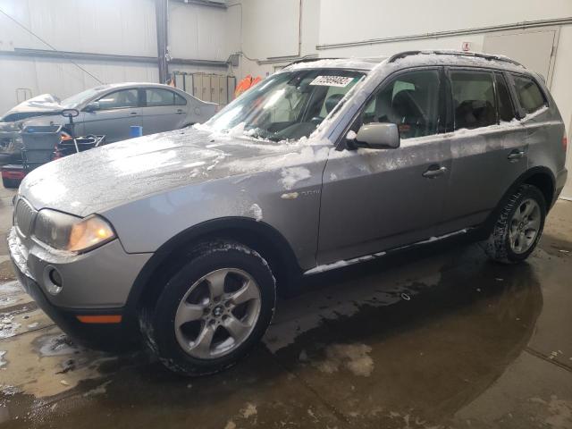 BMW X3 3.0SI 2007 with VIN WBXPC93497WF14838 - Photo from auction