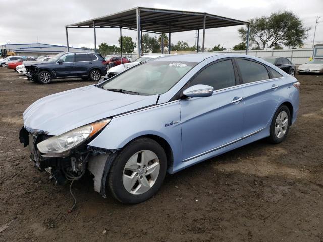 HYUNDAI SONATA HYB 2012 with VIN KMHEC4A4XCA047553 - Photo from auction