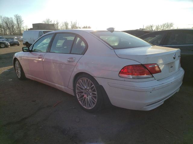 Photo 2 from auction – 2007 BMW 750 with VIN WBAHN835X7DT73573