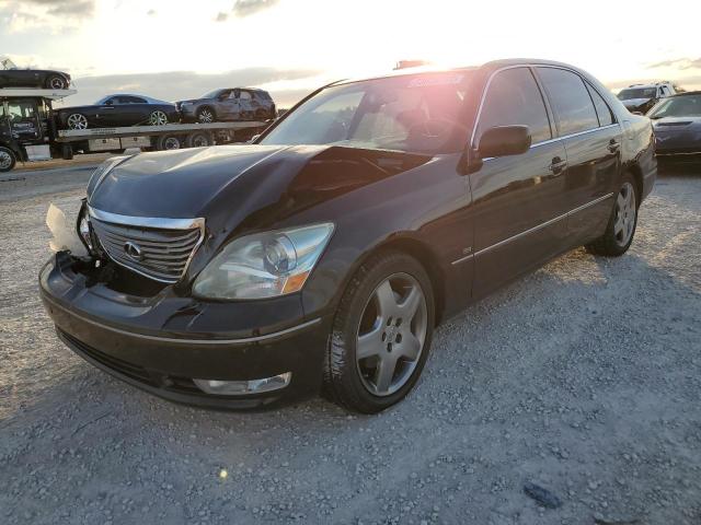 LEXUS LS 430 2005 with VIN JTHBN36F155010715 - Photo from auction