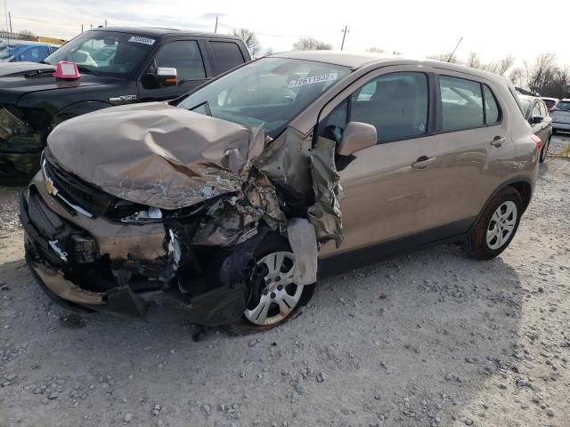 CHEVROLET TRAX LS 2018 with VIN 3GNCJKSB4JL288797 - Photo from auction