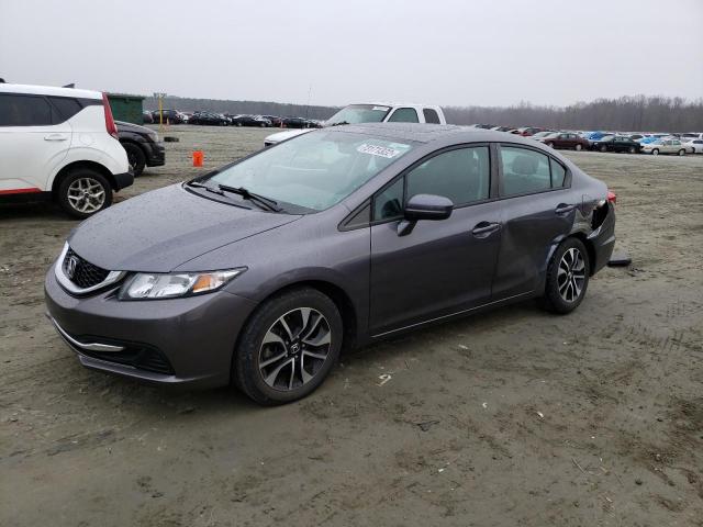 HONDA CIVIC EX 2015 with VIN 19XFB2F85FE011816 - Photo from auction