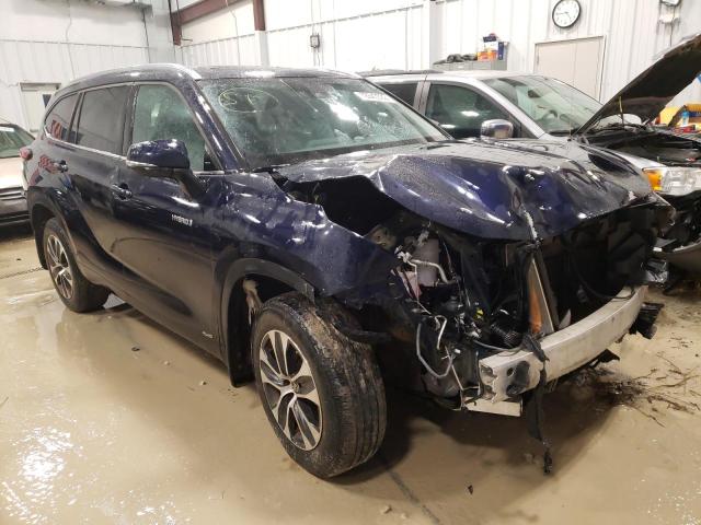 Photo 4 from auction – 2021 TOYOTA HIGHLANDER with VIN 5TDGBRCH1MS515638