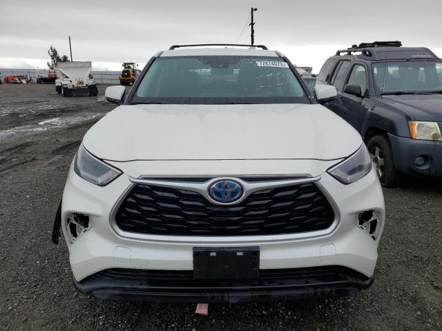 Photo 5 from auction – 2021 TOYOTA HIGHLANDER with VIN 5TDBBRCH5MS524269