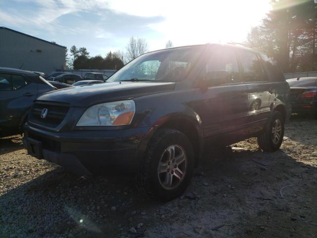 Photo 1 from auction – 2004 HONDA PILOT EXL with VIN 2HKYF18654H601266