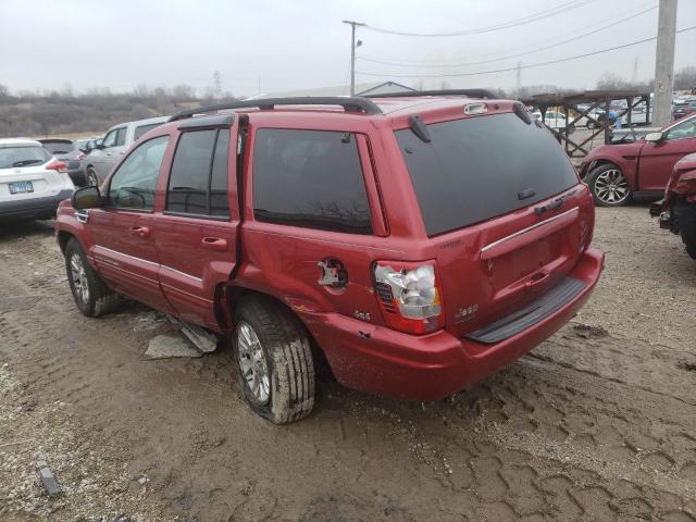 Photo 2 from auction – 2002 JEEP GRAND CHER with VIN 1J4GW58N52C126926