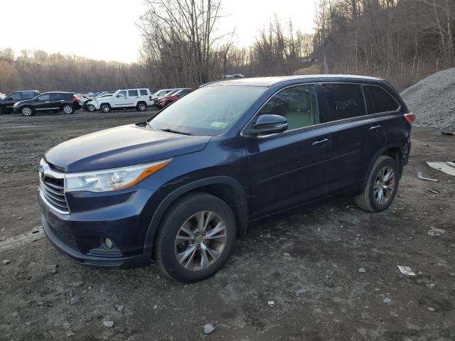 TOYOTA HIGHLANDER 2015 with VIN 5TDJKRFH1FS093777 - Photo from auction