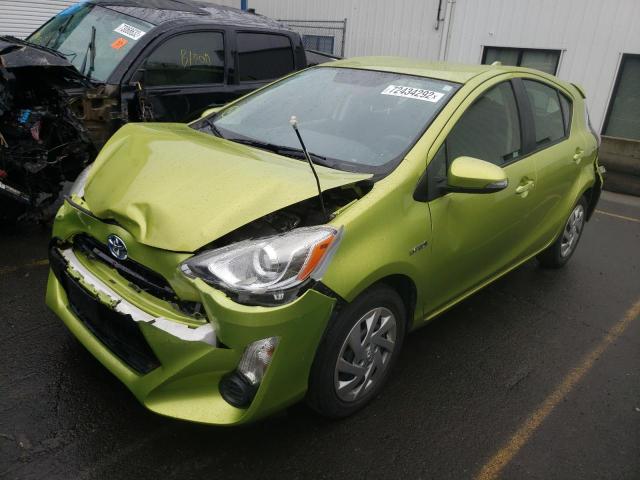 TOYOTA PRIUS C 2015 with VIN JTDKDTB35F1088018 - Photo from auction