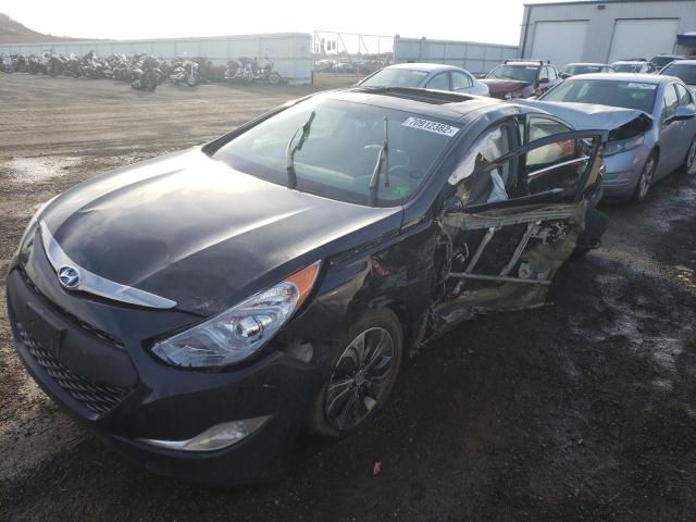 HYUNDAI SONATA HYB 2015 with VIN KMHEC4A46FA124584 - Photo from auction