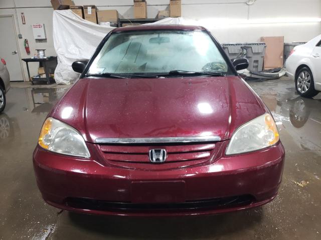 Photo 5 from auction – 2003 HONDA CIVIC LX with VIN 2HGES16533H624918