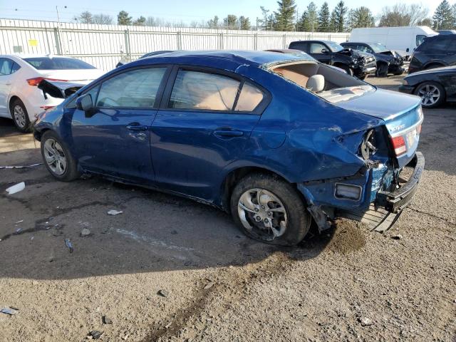 Photo 2 from auction – 2014 HONDA CIVIC LX with VIN 19XFB2F50EE237220