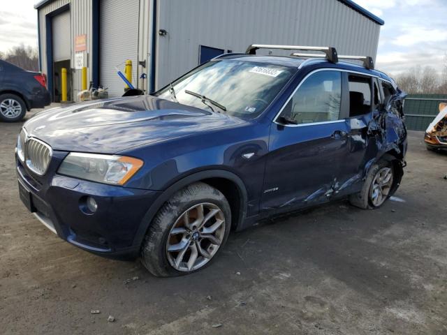 BMW X3 XDRIVE3 2011 with VIN 5UXWX7C53BL730703 - Photo from auction
