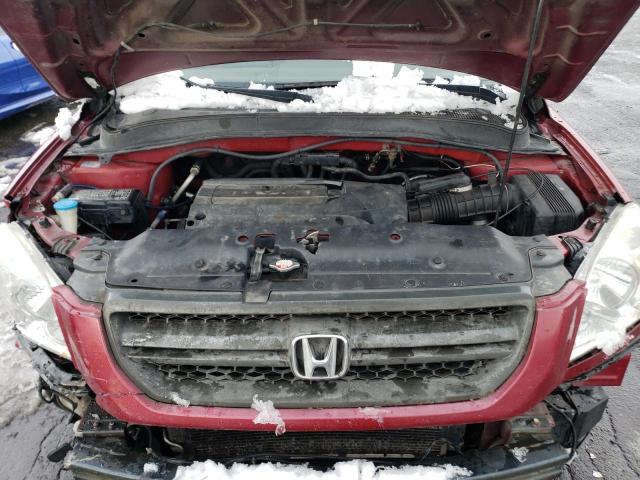 Photo 12 from auction – 2004 HONDA PILOT EXL with VIN 2HKYF18504H617673