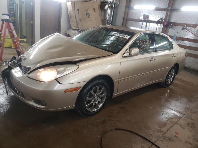 LEXUS ES 330 2004 with VIN JTHBA30G240019187 - Photo from auction
