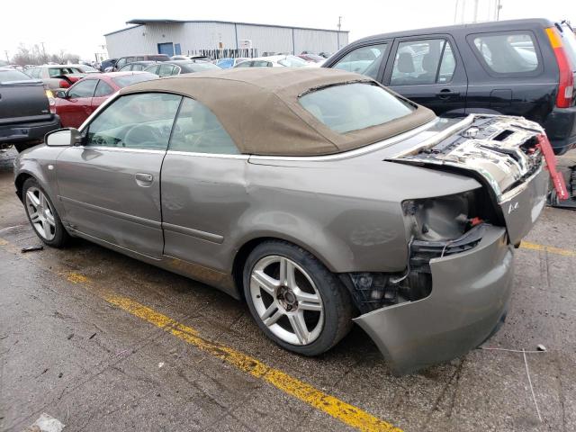 Photo 2 from auction – 2008 AUDI A4 2.0T CA with VIN WAUAF48H98K001553