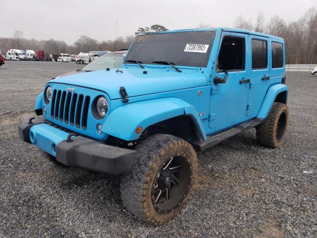 JEEP WRANGLER U 2018 with VIN 1C4HJWEG9JL897862 - Photo from auction
