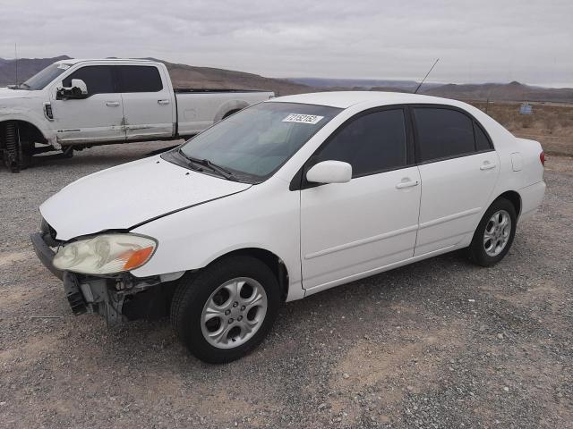 TOYOTA COROLLA CE 2003 with VIN 1NXBR32E83Z032048 - Photo from auction