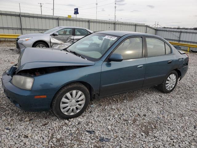 HYUNDAI ELANTRA GL 2002 with VIN KMHDN45D42U329331 - Photo from auction
