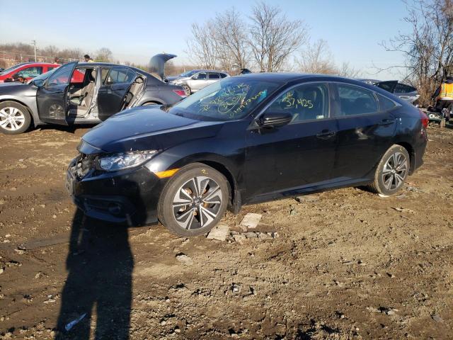 HONDA CIVIC EXL 2018 with VIN JHMFC1F73JX014977 - Photo from auction