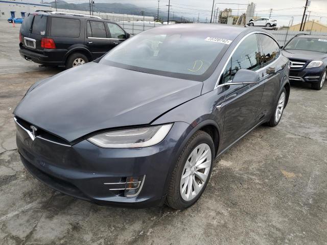 TESLA MODEL X 2017 with VIN 5YJXCBE20HF072874 - Photo from auction