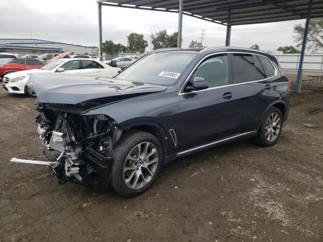 BMW X5 SDRIVE 2021 with VIN 5UXCR4C01M9F14593 - Photo from auction