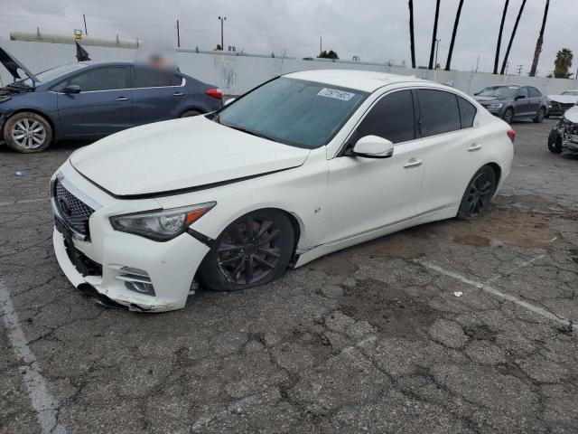 INFINITI Q50 BASE 2015 with VIN JN1BV7AP8FM335817 - Photo from auction