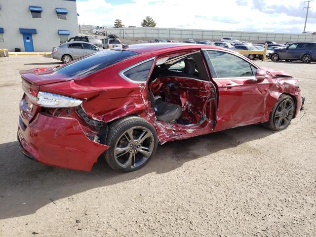 Photo 3 from auction – 2017 FORD FUSION SPO with VIN 3FA6P0VP2HR343681