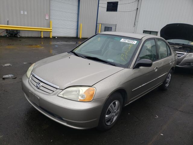 HONDA CIVIC LX 2003 with VIN 2HGES16613H626806 - Photo from auction