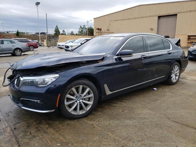 BMW 740 XI 2018 with VIN WBA7E4C52JGV24206 - Photo from auction