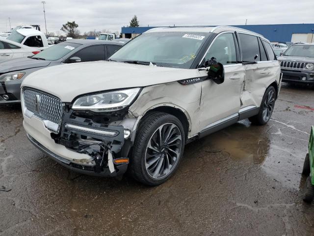LINCOLN AVIATOR RE 2022 with VIN 5LM5J7XC2NGL02571 - Photo from auction