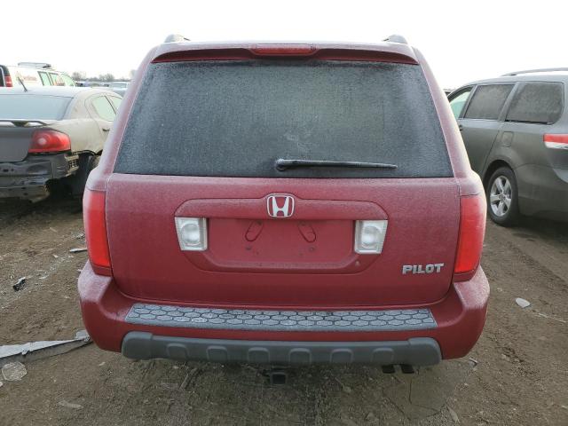 Photo 6 from auction – 2005 HONDA PILOT EXL with VIN 5FNYF18625B018895