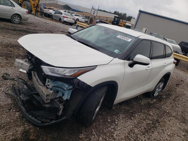 Photo 1 from auction – 2020 TOYOTA HIGHLANDER with VIN 5TDCZRBH1LS513639