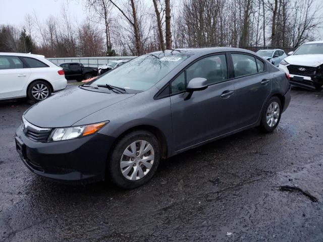 HONDA CIVIC LX 2012 with VIN 19XFB2F51CE072243 - Photo from auction