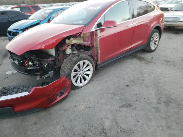 TESLA MODEL X 2020 with VIN 5YJXCAE21LF300450 - Photo from auction