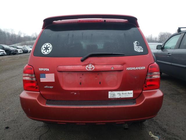 Photo 6 from auction – 2001 TOYOTA HIGHLANDER with VIN JTEHD21A410009582