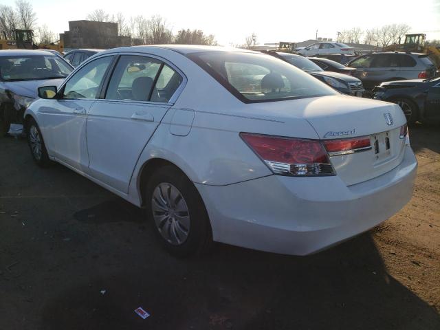 Photo 2 from auction – 2012 HONDA ACCORD LX with VIN 1HGCP2F30CA182160