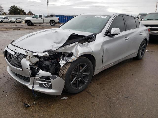 INFINITI Q50 BASE 2016 with VIN JN1CV7AR2GM252651 - Photo from auction