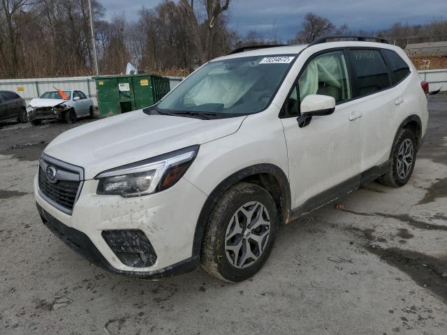 SUBARU FORESTER P 2021 with VIN JF2SKAFC7MH513670 - Photo from auction