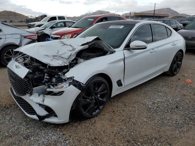 GENESIS G70 BASE 2023 with VIN KMTG34TA1PU108990 - Photo from auction