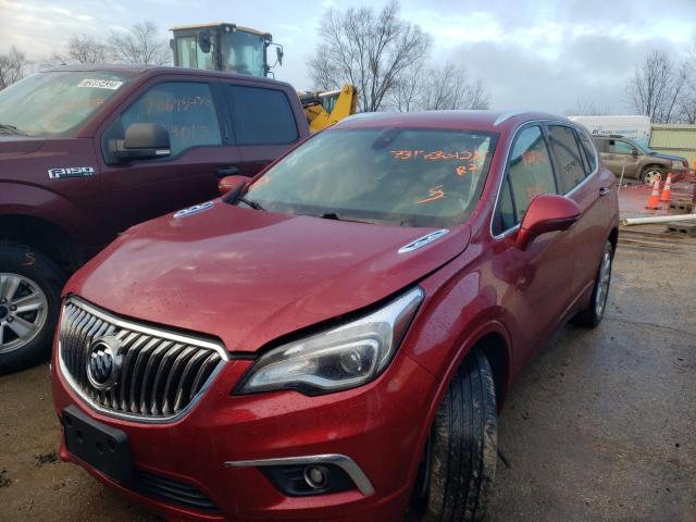 BUICK ENVISION P 2017 with VIN LRBFXESX2HD086833 - Photo from auction