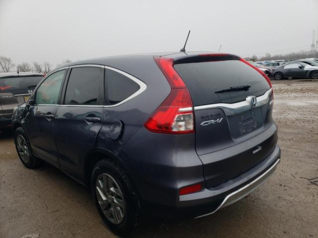 Photo 2 from auction – 2016 HONDA CR-V EX with VIN 5J6RM4H50GL111833