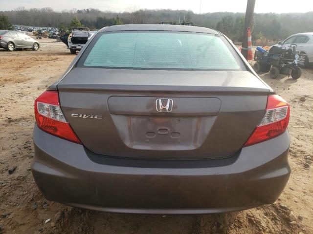 Photo 6 from auction – 2012 HONDA CIVIC LX with VIN 2HGFB2F57CH529465