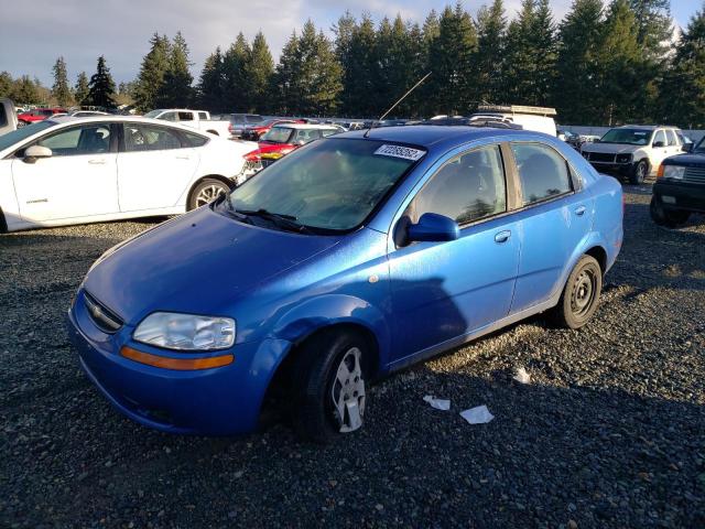CHEVROLET AVEO BASE 2006 with VIN KL1TD56646B668995 - Photo from auction
