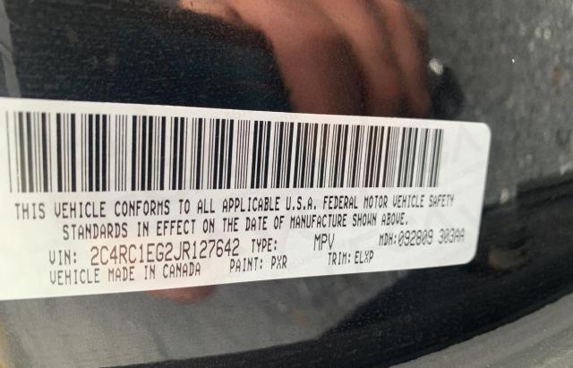 Photo 10 from auction – 2018 CHRYSLER PACIFICA T with VIN 2C4RC1EG2JR127642
