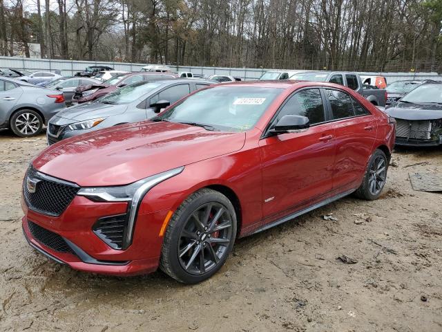 CADILLAC CT4-V 2022 with VIN 1G6DH5RL5N0123100 - Photo from auction