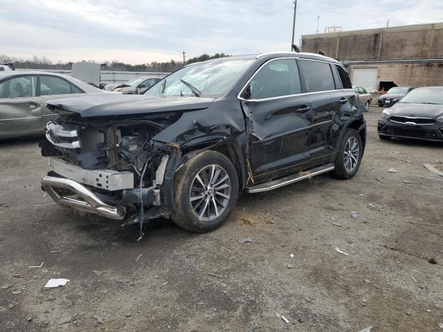 TOYOTA HIGHLANDER 2018 with VIN 5TDJZRFH0JS561602 - Photo from auction