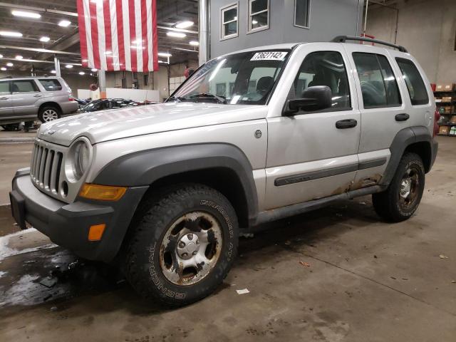 JEEP LIBERTY SP 2006 with VIN 1J8GL48K16W196130 - Photo from auction